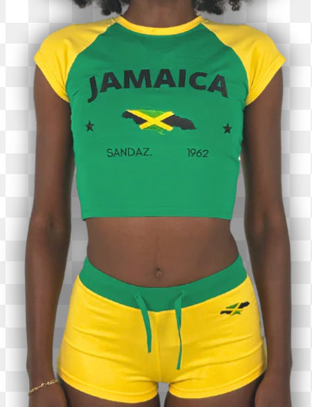 Croc top et short