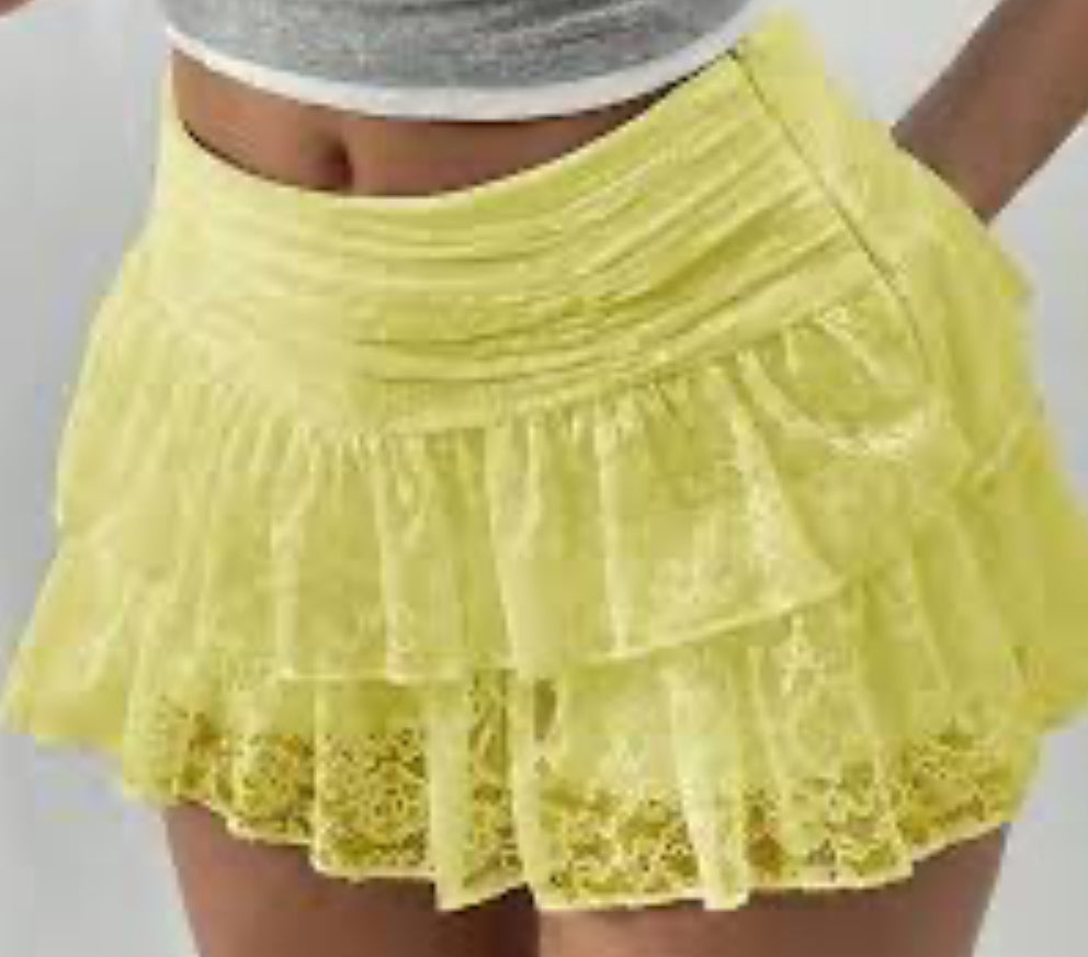 Jupe en dentelle